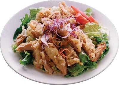 Chicken Karaage Salad