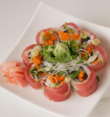 Cherry blossom roll
