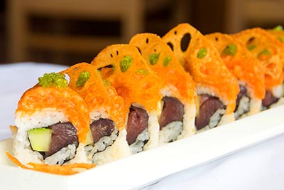 Lotus blossom roll