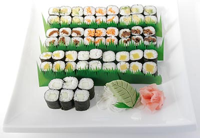 Veggie sushi